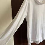 LULULEMON | See you in Savasana Long Sleeve Turtleneck Split Back | 10 White Photo 2