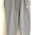 Nike heathered gray thick drawstring sweatpants XXL Photo 0