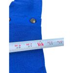 JCP Cashmere Blend Cardigan 1X Blue Gray Stripe Long Sleeve Button Front NWT Photo 8