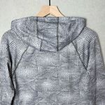 The North Face Womens Performance Jacquard Motivation Hoodie Pullover Gray M Photo 6