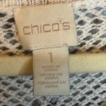  Sweater‎ Women's Size Medium Knit Tunic Cover up Chicos 1 Photo 2