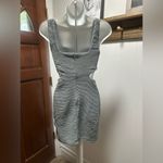 Revolve Rumer Rosa square Neck Bodycon Mini Cutout Dress Sz M NWT seafoam Size M Photo 1