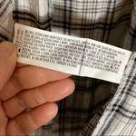 Forever 21 flannel plaid button down shirt medium Photo 5