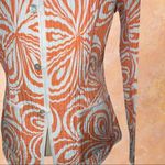 Reversible adorable jacket! From peach/white to aqua/white in one flip motion! Orange Size undefined Photo 3