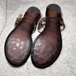 Frye  Carson Brown Leather Boho Thong Sandals Sz 7 Photo 13