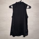 Three Sixty Six Sleeveless Quarter Zip Golf Top Size M Black Athletic Tank Size M Photo 5
