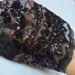 NWT Beauty Amina Sheer Mesh Sequin Duster Cardigan Black Size undefined Photo 9