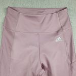 Adidas X Zoe Saldana Womens Leggings Size S Pink Aeroready Training NEW Photo 9