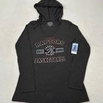 Nba Toronto Raptors 4 Her Majestic Threads Long sleeve Hoodie Shirt Women’s 2XL Photo 0