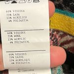 Anthropologie  Aldomartins Dress Viviana Animal Print Striped Sweater Dress M EUC Photo 11