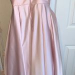 Blush Pink Strapless Formal Gown Size 2 Photo 1