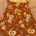 Forever 21 Orange Floral Dress Photo 2