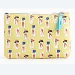 IPSY Yellow Sunbathing Beauties Makeup Bag Photo 5