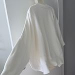 Free People  easy street tunic knit in painted white Photo 11