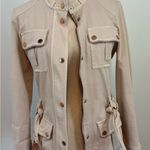 White House | Black Market Beige Utility Jacket Photo 14