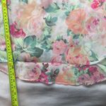 Sézane NWT PIERRO SHIRT Romantic flowers PINK GREEN COTTON SZ 34 US2 bust36 Photo 6