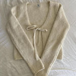 Urban Outfitters  BDG White Tie Front Cardigan Photo 0