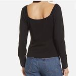 Treasure & Bond Square Neck Classic Work Top Black Size Small NWT Photo 1