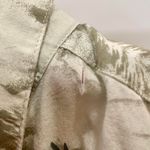 Vintage Eagle Mountains Woods Field & Stream Print Button Up Collared Shirt in Beige Tan Size L Photo 4