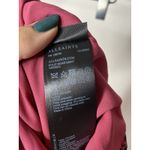 ALLSAINTS  Women’s 4 Rylie Roar Mini Skirt Animal Print Pink Ruched Zip NWD Photo 6