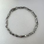 Link Chain Bracelet for Men Women Streetwear Unisex Style Silver Photo 1