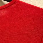 J.Jill Red Wool Blend Long Sleeve Tunic Sweater Dress Size Small Photo 9