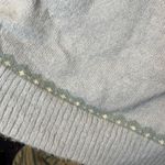 J.Crew Fair Isle Oversized Sweater-XS French blue, brown, cream alpaca wool Photo 2