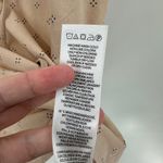 Adrianna Papell  Pink Printed Ruffle Tie Split Neck Flutter Sleeve Career Top 3X Photo 7