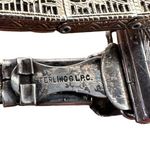 Vintage 1920s Glycine Platinum Diamond & Sapphire Watch Photo 6