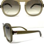 Chloé CHLOE olive green sunglasses, made in Italy Photo 2