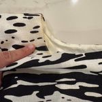 Kasper A Line Dress w/ Jacket White/Black Abstract Women's 14 Embellished Neck Black Photo 4