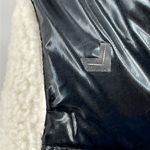 SAM. Ellie Down Jacket Caviar Black Puffer Bomber Shearling Outdoors Coat Size M Photo 11