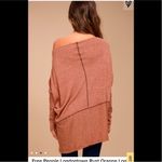 Free People We The Free Londontown Off-the-Shoulder Sweater Sand XS Photo 2