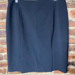 Tahari  Arthur S Levine Black Knee Length Pencil Straight Skirt Women's Size 10 Photo 0