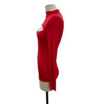 Lovers + Friends  Viana Top Red Long Sleeve‎ Cut Out Neckline Size XS Photo 6