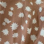 Madewell  SILK Peach and White Floral Cami Slip Dress Size 6 Star Shower Photo 7