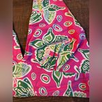 Lilly Pulitzer  vintage white label tie halter top butterfly printed size 4 Photo 2