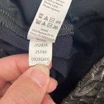 Spanx Pants Womens Large Black Faux Leather Jogger Stretch Sport Edgy Athleisure Photo 7