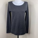 Beautiful UK Designer Celtic & Co Dark Gray 100% Merino Wool Jumper Sz S *notes Photo 1