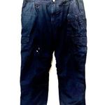  511 Tactical Cargo Pants Womens Size 14 Navy Blue Cropped Hiking Photo 0