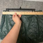TCEC  Women Size Large Green Faux Leather NTW Mini‎ Skort Photo 2