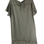 Chico's Zenergy Sage Green Lace-Up Back Dress Pockets Tunic Size 2 (US 12/14) Photo 1