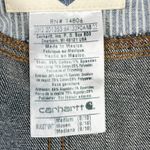 Carhartt  Womens Detroit Denim Jacket Medium Tomboy Workwear Streetwear Y2K Urban Photo 6