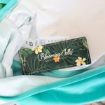 Blooming Jelly ‎ Womens Swimsuit Size M Blue One Piece Mesh Contrast Chic Coastal Photo 3