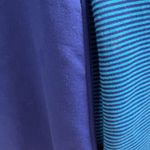 Athleta Women’s Blue Purple Long Sleeve Top Shirt Stripes XS Excellent Condition Photo 2