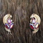 Vintage 60s Coro Pegasus red aurora borealis set Photo 6