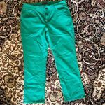 Dana Buchman Green Ankle Cropped Jeans Photo 0