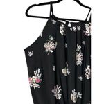 Maurice's  Black Floral‎ Halter Maxi Dress S Wedding Cruise Vacation Cottagecore Photo 8
