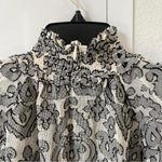 Zimmermann  Wylie Lantern Cotton Mini Dress in Black Photo 6