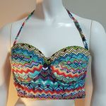 Jessica Simpson  Cheveron Patterned Bikini Top (L) Photo 1